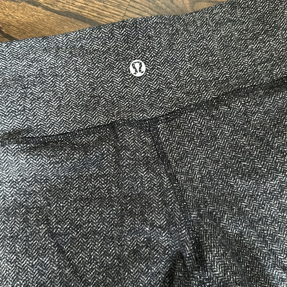 Lululemon Wunder Under Crop - Herringbone